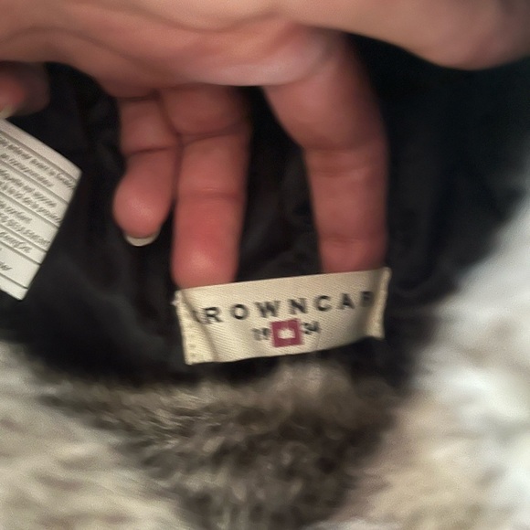 Banana Republic Crown car Plaid Trapper Hat unisex Men Women red sunset - Picture 6 of 10